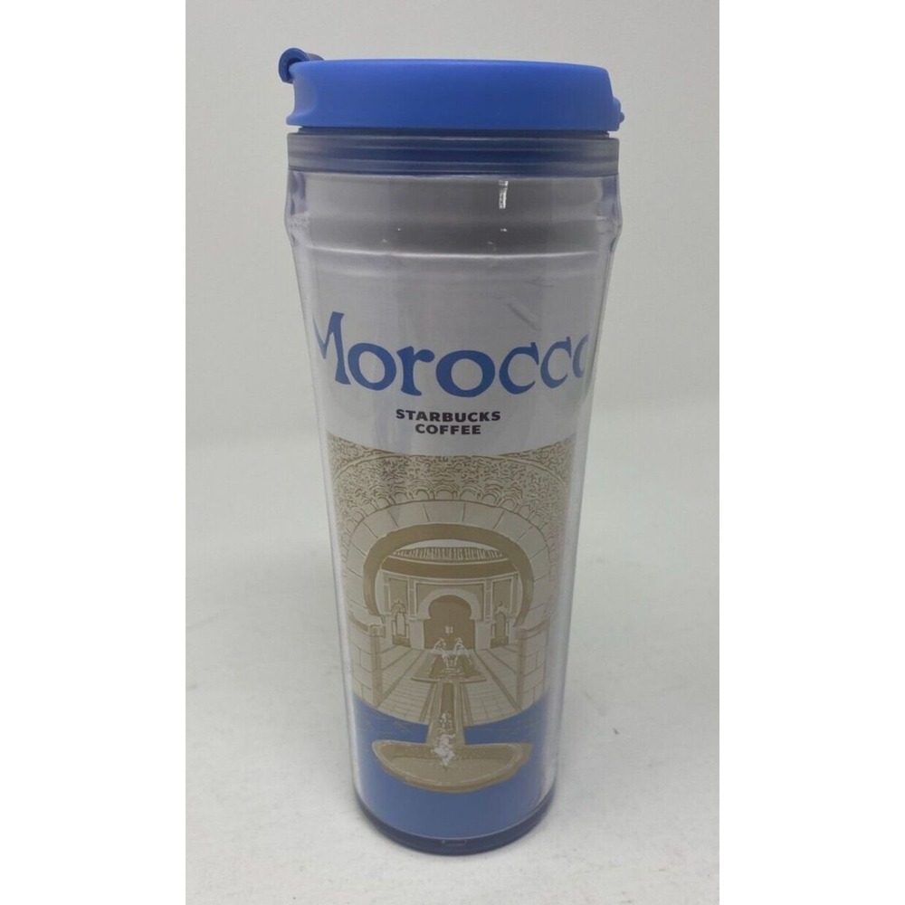 Starbucks Coffee Icon City Collection Morocco‎ Travel Tumbler 12 oz Cup Mug